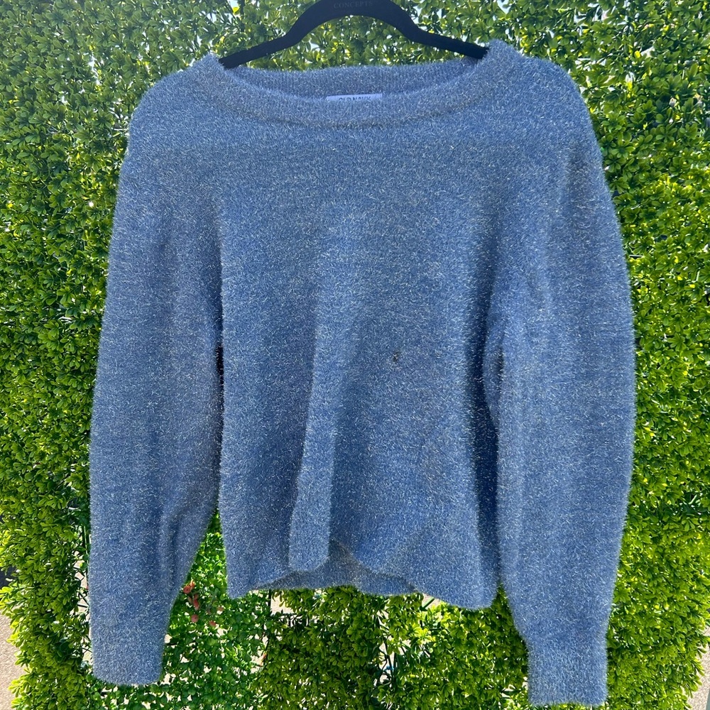 Cozy Blue Sweater